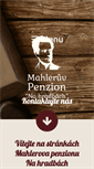 Mobile Screenshot of mahleruvpenzion.cz